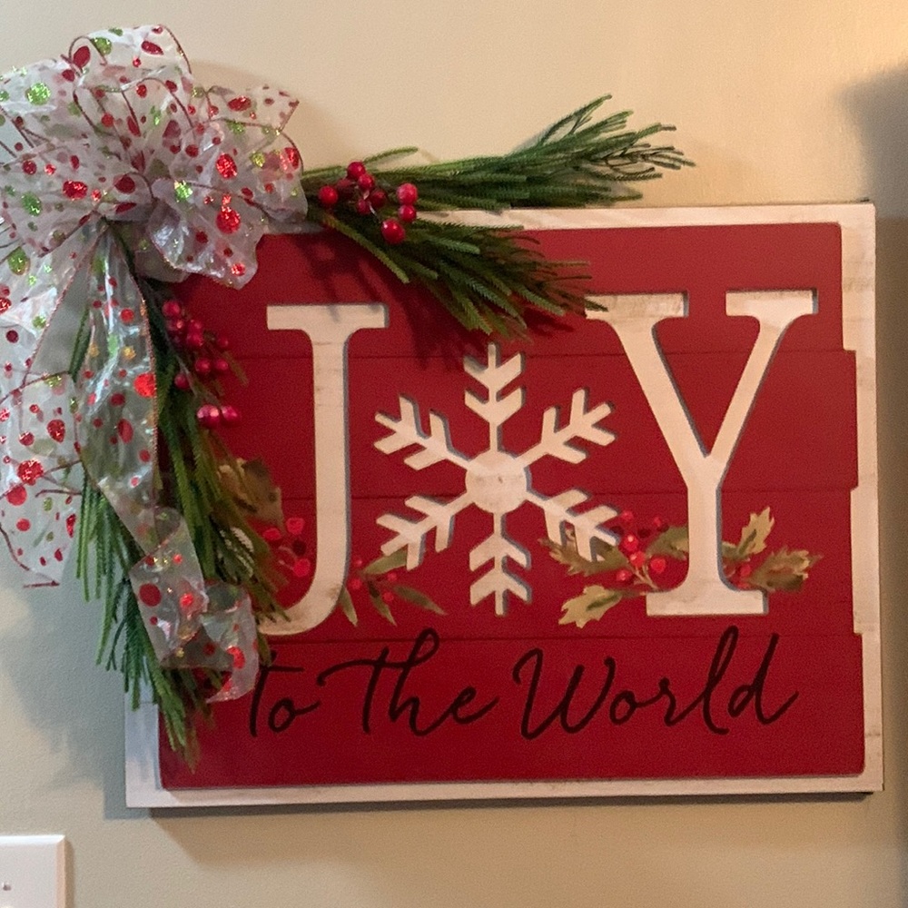 New , and ready to hang in someone’s house or outside